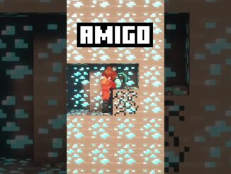 Eu VS Meu Amigo Minerando no Minecraft