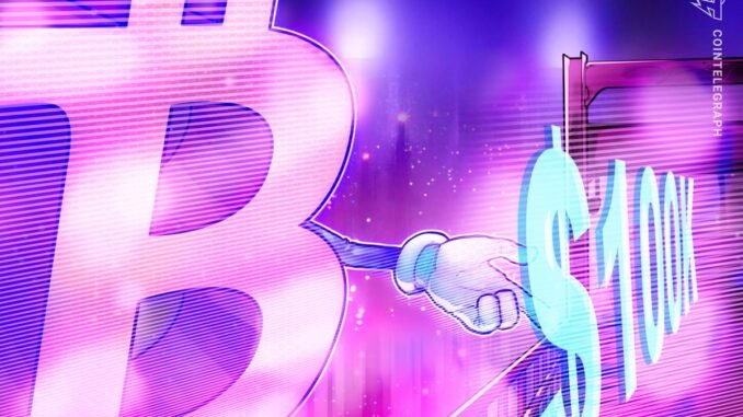 Prediction Markets Bet Bitcoin Won’t Reach $100K Before June