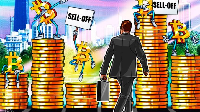 Bitcoin Treasuries Log Rare Selling Streak as BTC Trades near $66,000