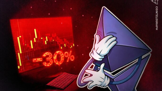 Ether’s Technicals and Onchain Data Signals ETH Could Slip below $1.4K