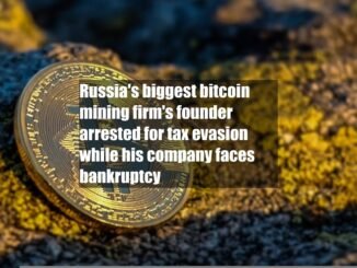 Russia's biggest bitcoin mining firm's founder arrested for tax evasion while his company faces