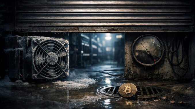 When holders sell, miners strain, and ETFs add pressure