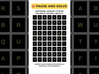 Word Puzzle 6 | 📈 Market Scrabble: Crack the AI News Code! 🧩