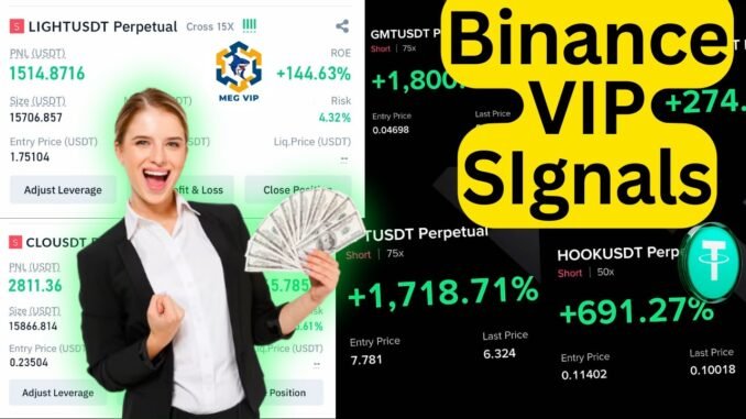 crypto signals telegram group | best binance futures trading strategies | best vip group for trading