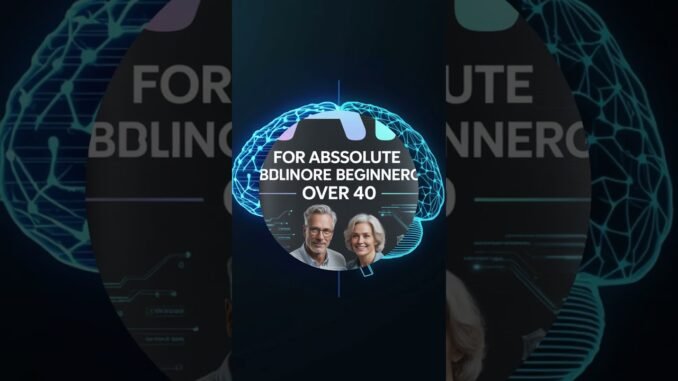 AI for Absolute Beginners Over 40 | No-Code Guide to Master Artificial Intelligence #amazon #usa #uk