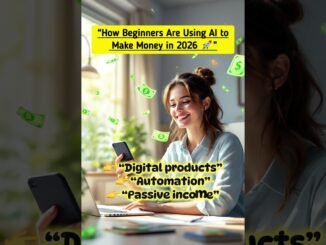 Beginners are using AI to making money in 2026 #makemoneyonline #AIincome #passiveincome