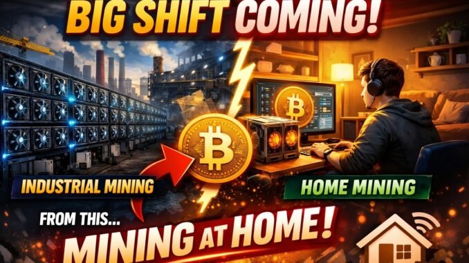 Crypto Market Shakedown Bottom Still Coming?  Bitcoin Mining Is Shifting?