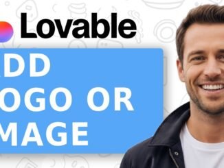 How To Add Logo or Image in Lovable.dev [Lovable AI Guide]