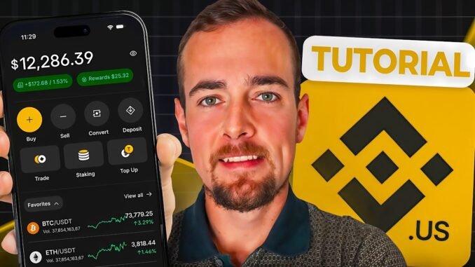 How To Use Binance App For Beginners | 2026 Tutorial