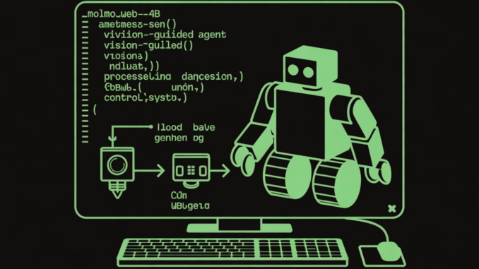 How to Build a Vision-Guided Web AI Agent with MolmoWeb-4B Using Multimodal Reasoning and Action Prediction