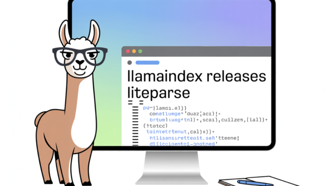 LlamaIndex Releases LiteParse: A CLI and TypeScript-Native Library for Spatial PDF Parsing in AI Agent Workflows