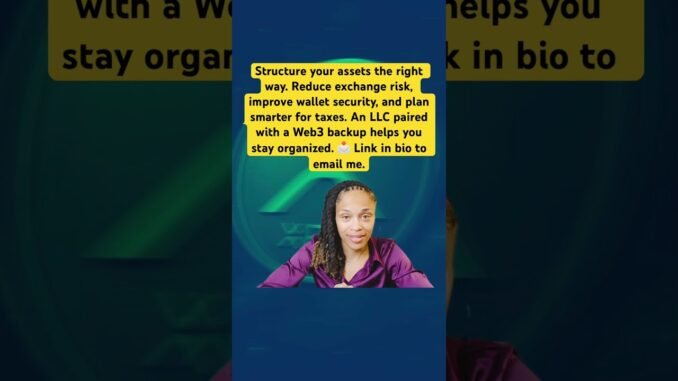 Structure your crypto now. Email to get your guide. #crytpo #bitcoin #xrp #xrpnews