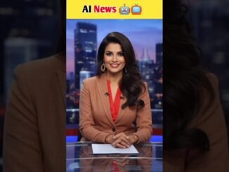 जहाँ असली Anchor की जगह AI News पढ़ती है! | Tech World Fact | AnuYug Facts|| #facts #technology