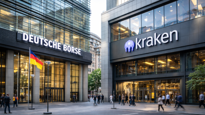 Deutsche Börse acquires 1.5% stake in Kraken crypto exchange