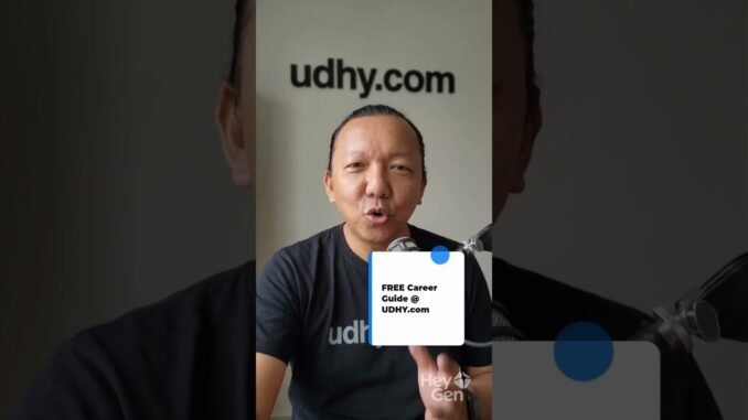 FREE AI Career Guide @ UDHY.com.  #ai #robotics #autonomousvehicles #futurecareer