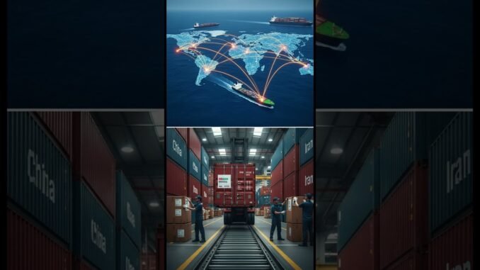 How Iran Secretly Bypassed Global Sanctions #Shorts #Iran #GlobalTrade