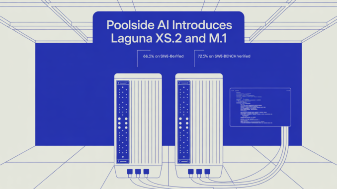 Poolside AI Introduces Laguna XS.2 and M.1: Agentic Coding Models Reaching 68.2% and 72.5% on SWE-bench Verified