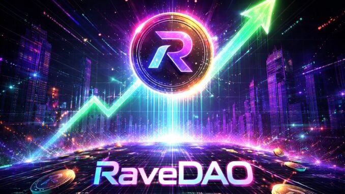 RaveDAO rises in cyberpunk colours