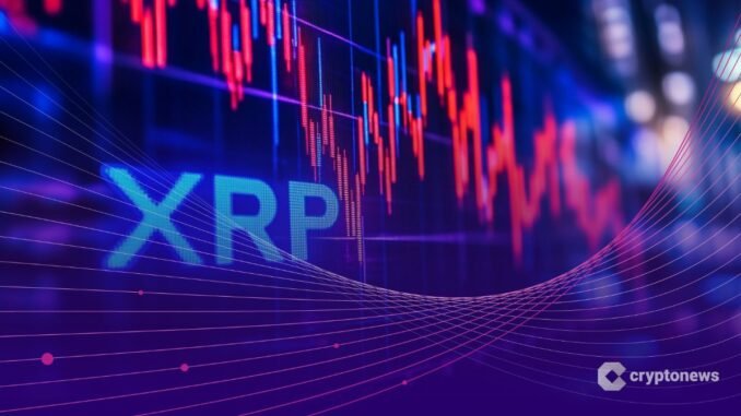 XRP crypto rejected at $1.35, thinning order book depth and a MACD expanding downward, and a daily close below $1.28 puts $1.15 in play fast.