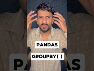 90% Beginners GroupBy se darte hain 😳 Pandas ka sabse powerful function in 30 sec#coding #ai #ml