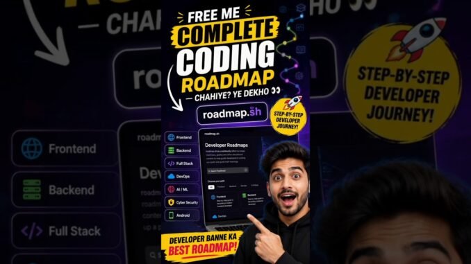 Best Website for Developers? Full Guide of Roadmap.sh #roadmapsh #webdevelopment