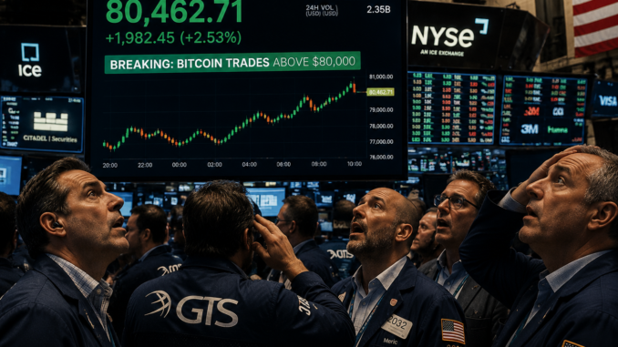 Bitcoin continues to trade around the $81k level