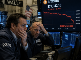 BTC dips below $80k.