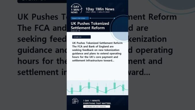 Crypto News in 60 Seconds | 2026-05-19 #shorts
