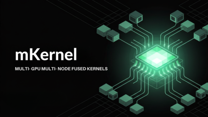 Meet mKernel: A Multi-GPU, Multi-Node Fused Kernel Library for GPU-Driven Communication