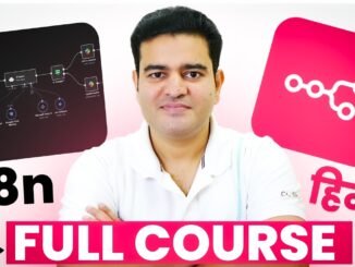 N8N Full Tutorial 2026 | AI Automation Full Course for Beginners in Hindi | #n8nautomation #n8