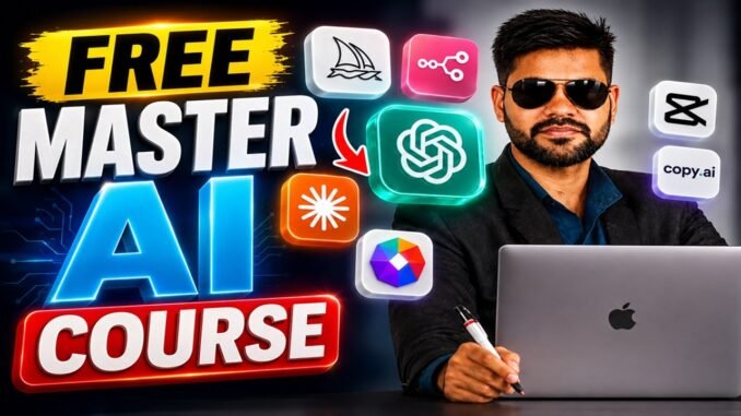 2026 Free AI COURSE for Beginners | Step by Step | Episode 1|AI Full Course