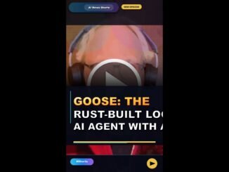 AI News in a Minute - Goose: The Rust-Built Local AI Agent With a F #Shorts