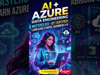 Azure Data Engineer with AI Full Roadmap for Beginners 2026 | AI Jobs | Azure | Naresh IT | 2026.