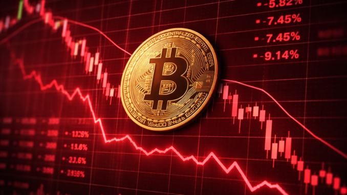 Bitcoin drops towards $62,000
