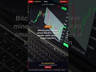 Bitcoin miner Bitdeer mined 921 BTC, but its smaller stash raises a bigger question #Shorts
