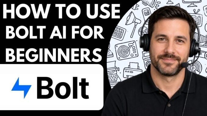 How to Use Bolt AI for Beginners Full Guide 2026