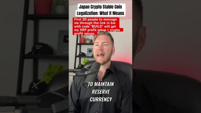 Japan Crypto Stable Coin Legalization: What It Means #JapanCrypto #Stablecoins #CryptoNews