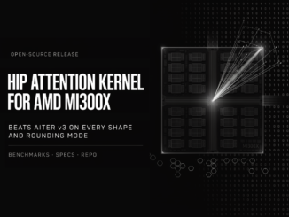 MoonMath AI Open-Sources a HIP Attention Kernel for AMD MI300X That Beats AITER v3 on Every Shape and Rounding Mode