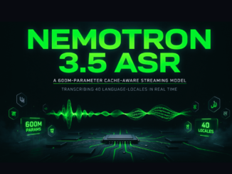 NVIDIA Releases Nemotron 3.5 ASR: A 600M-Parameter Cache-Aware Streaming Model Transcribing 40 Language-Locales in Real Time