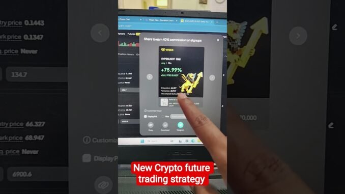 New crypto trading strategy for beginners #shorts
