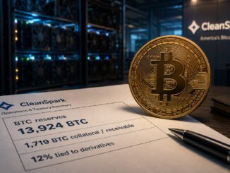 Bitcoin miners are using up to 12% of treasury BTC as collateral rather than selling coins