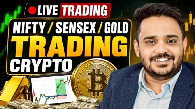 Live Crypto & Gold Analysis and trading || #btc #crypto #gold #forex
